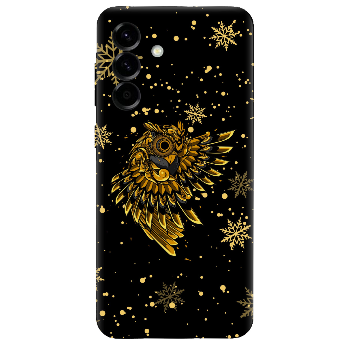 Чохол для Samsung Galaxy A57 5G прозорий Gold sova - фото 1 - Чохли для телефонів