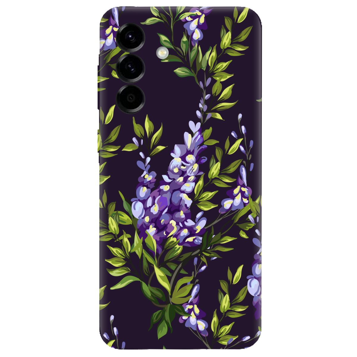 Чехол для Samsung Galaxy A57 5G прозрачный Violet - фото 1 - Чехлы для телефонов