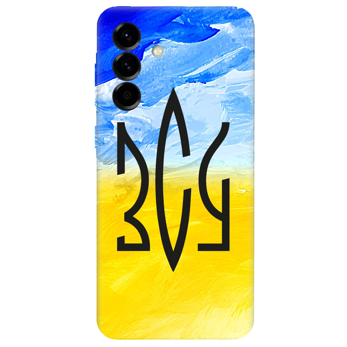 Чехол для Samsung Galaxy A57 5G прозрачный ЗСУ - фото 1 - Чехлы для телефонов