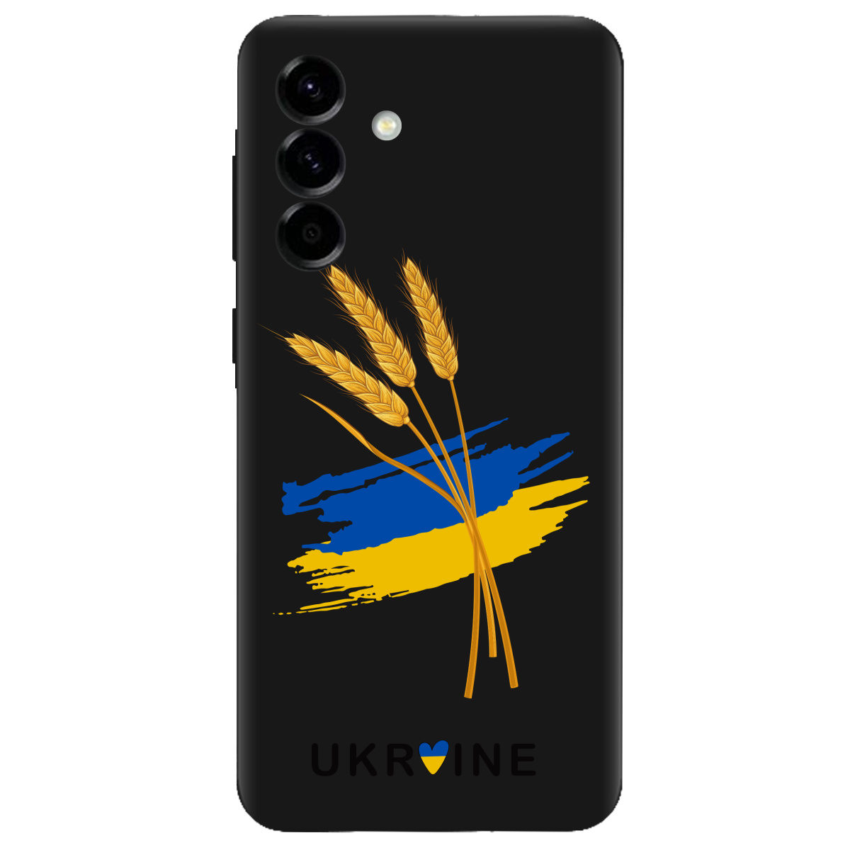 Чохол для Samsung Galaxy A57 5G чорний матовий soft touch Spikelets - фото 1 - Чохли для телефонів