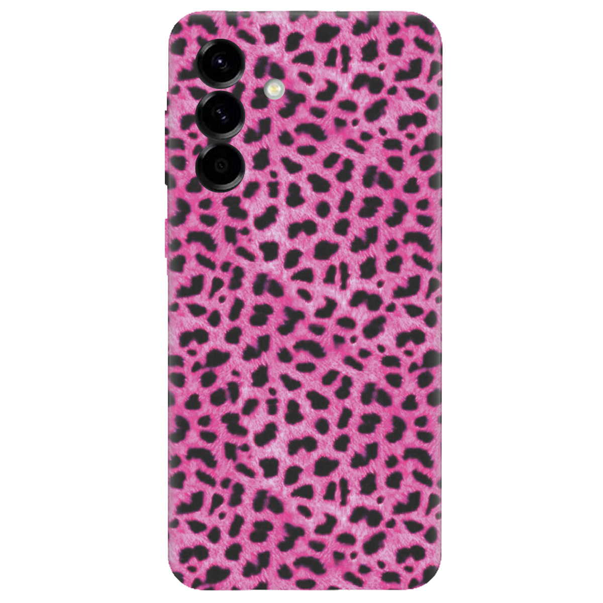 Чохол для Samsung Galaxy A57 5G прозорий Pink Leopard - фото 1 - Чохли для телефонів