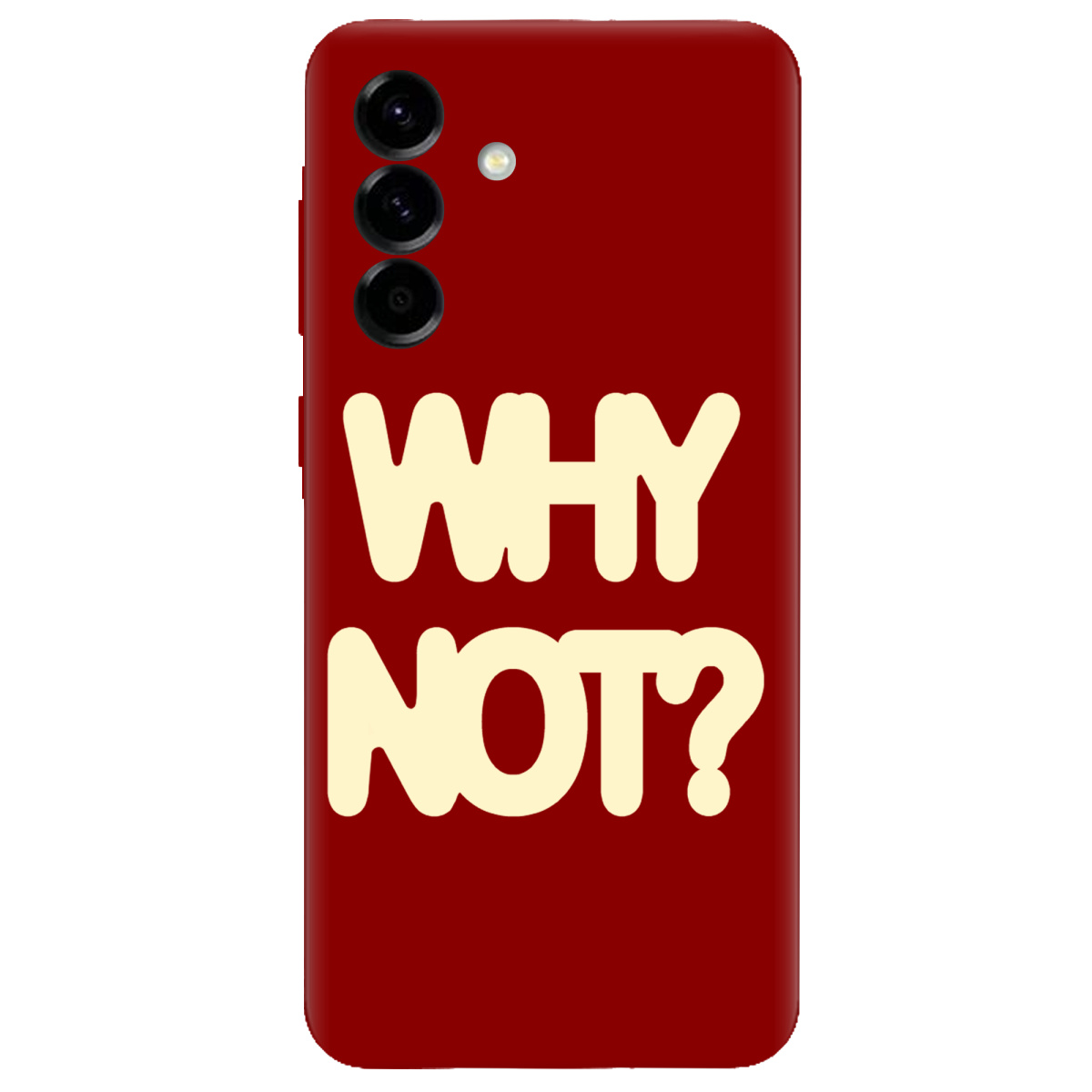 Чехол для Samsung Galaxy A57 5G прозрачный Why not - фото 1 - Чехлы для телефонов