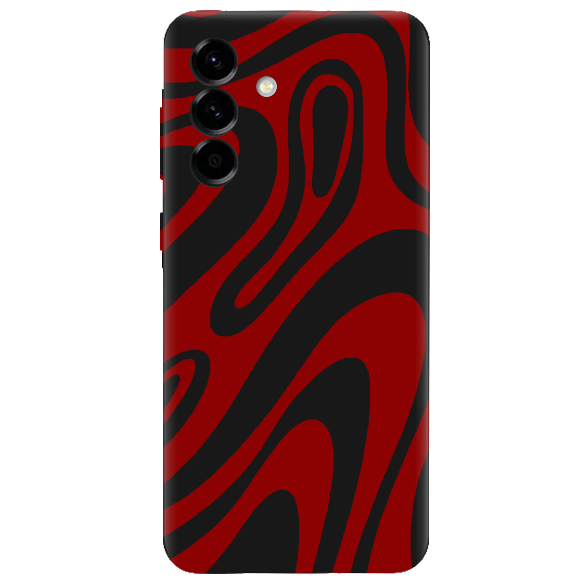 Чехол для Samsung Galaxy A57 5G черный матовый soft touch Червона енергія - фото 1 - Чехлы для телефонов