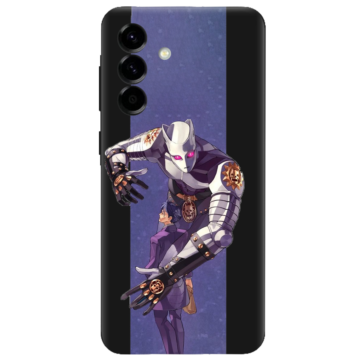 Чохол для Samsung Galaxy A57 5G чорний матовий soft touch Killer Queen JoJo - фото 1 - Чохли для телефонів