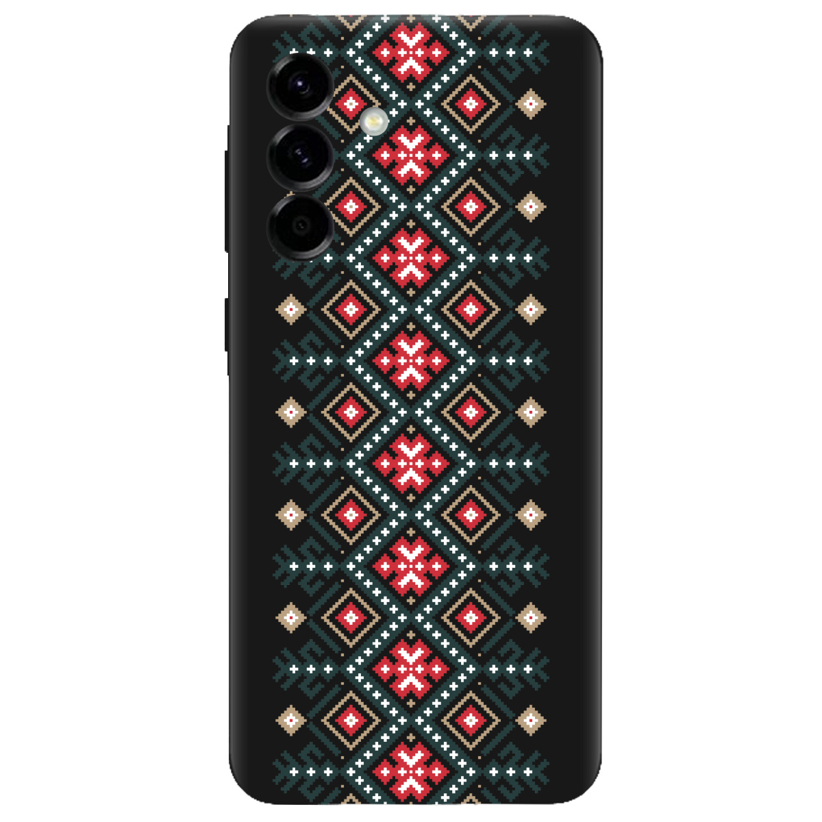 Чохол для Samsung Galaxy A57 5G чорний матовий soft touch Стежка предків - фото 1 - Чохли для телефонів