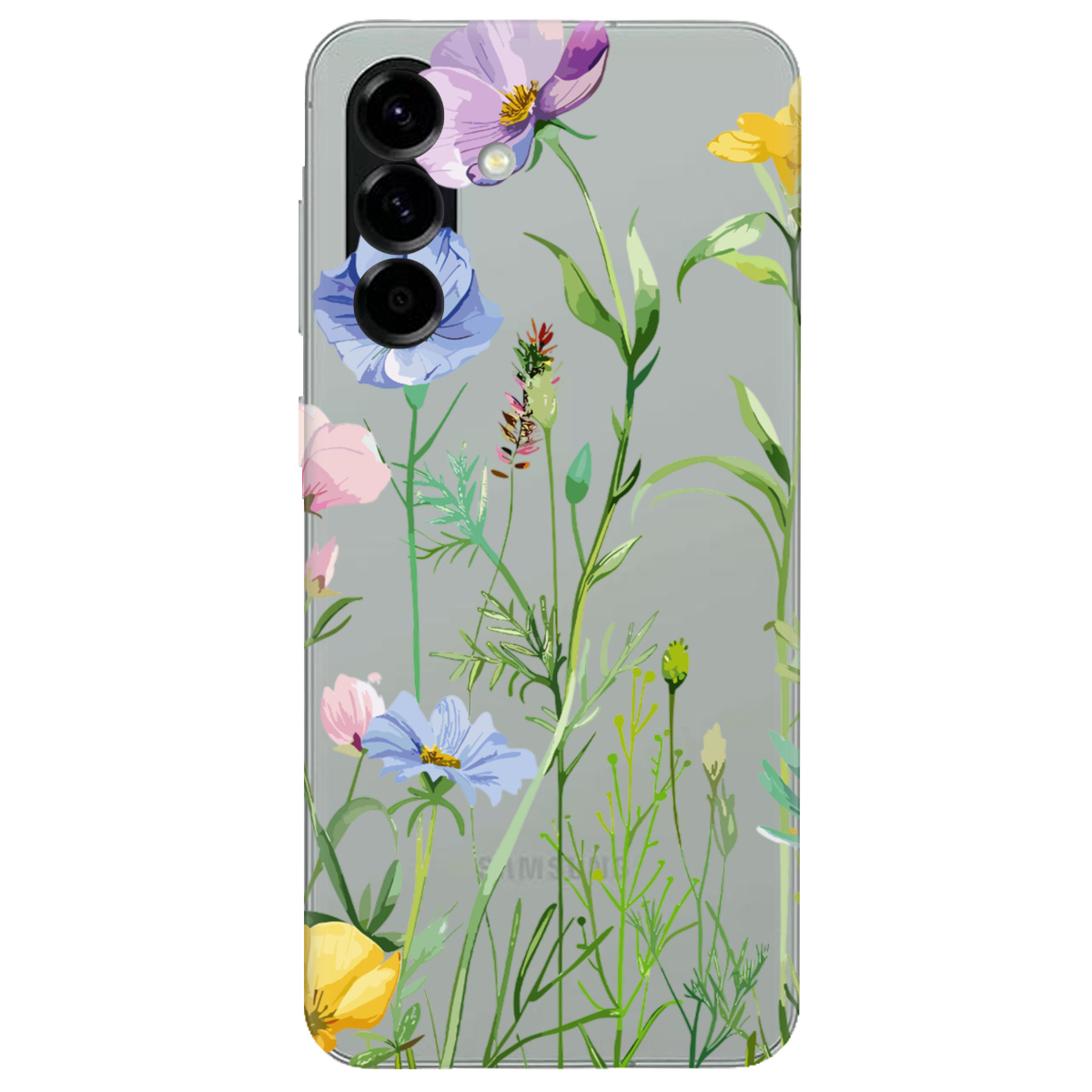 Чохол для Samsung Galaxy A57 5G прозорий Луговий шепіт - фото 1 - Чохли для телефонів