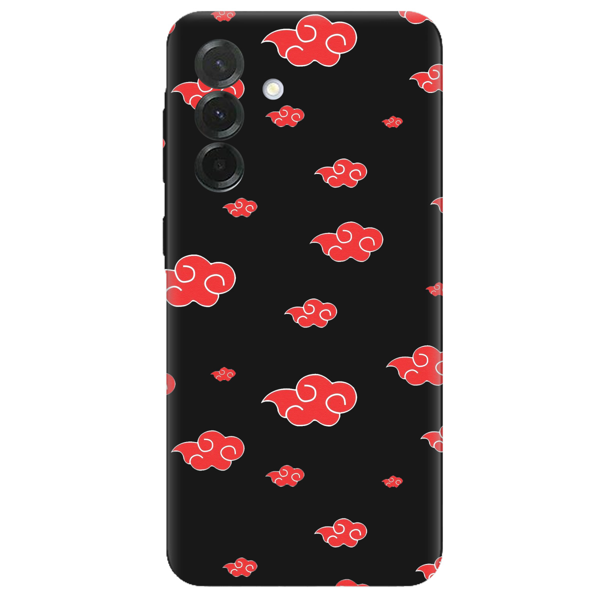 Чохол для Samsung Galaxy A37 5G чорний матовий soft touch Akatsuki - фото 1 - Чохли для телефонів