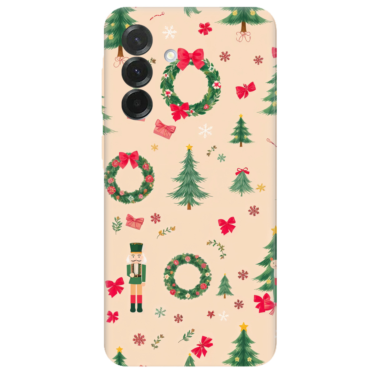 Чохол для Samsung Galaxy A37 5G прозорий Christmas Traditions - фото 1 - Чохли для телефонів