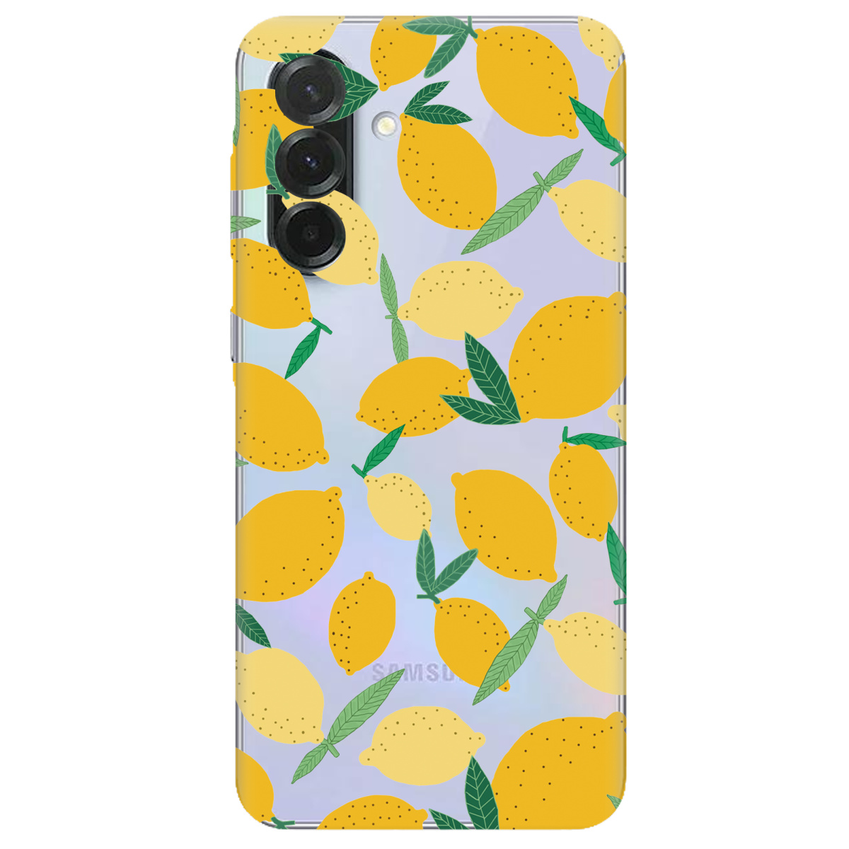 Чехол для Samsung Galaxy A37 5G прозрачный Citrus Bliss - фото 1 - Чехлы для телефонов