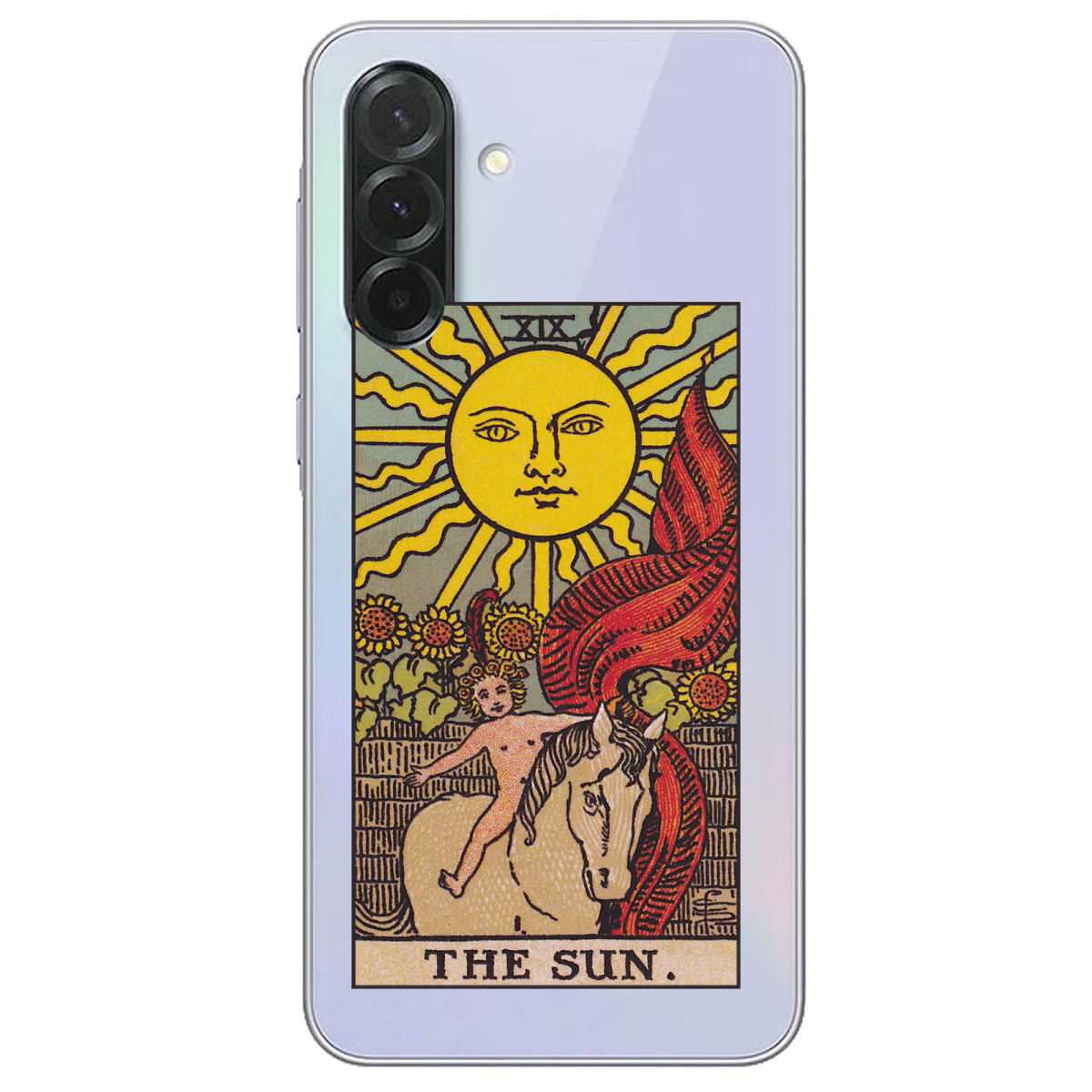 Чехол для Samsung Galaxy A37 5G прозрачный The Sun - фото 1 - Чехлы для телефонов