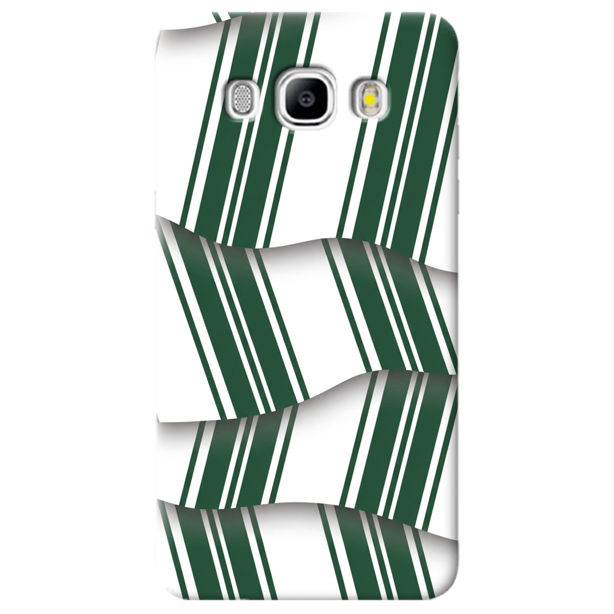 Чохол для Samsung Galaxy J5 2016 прозорий LINE GREEN - фото 1 - Чохли для телефонів