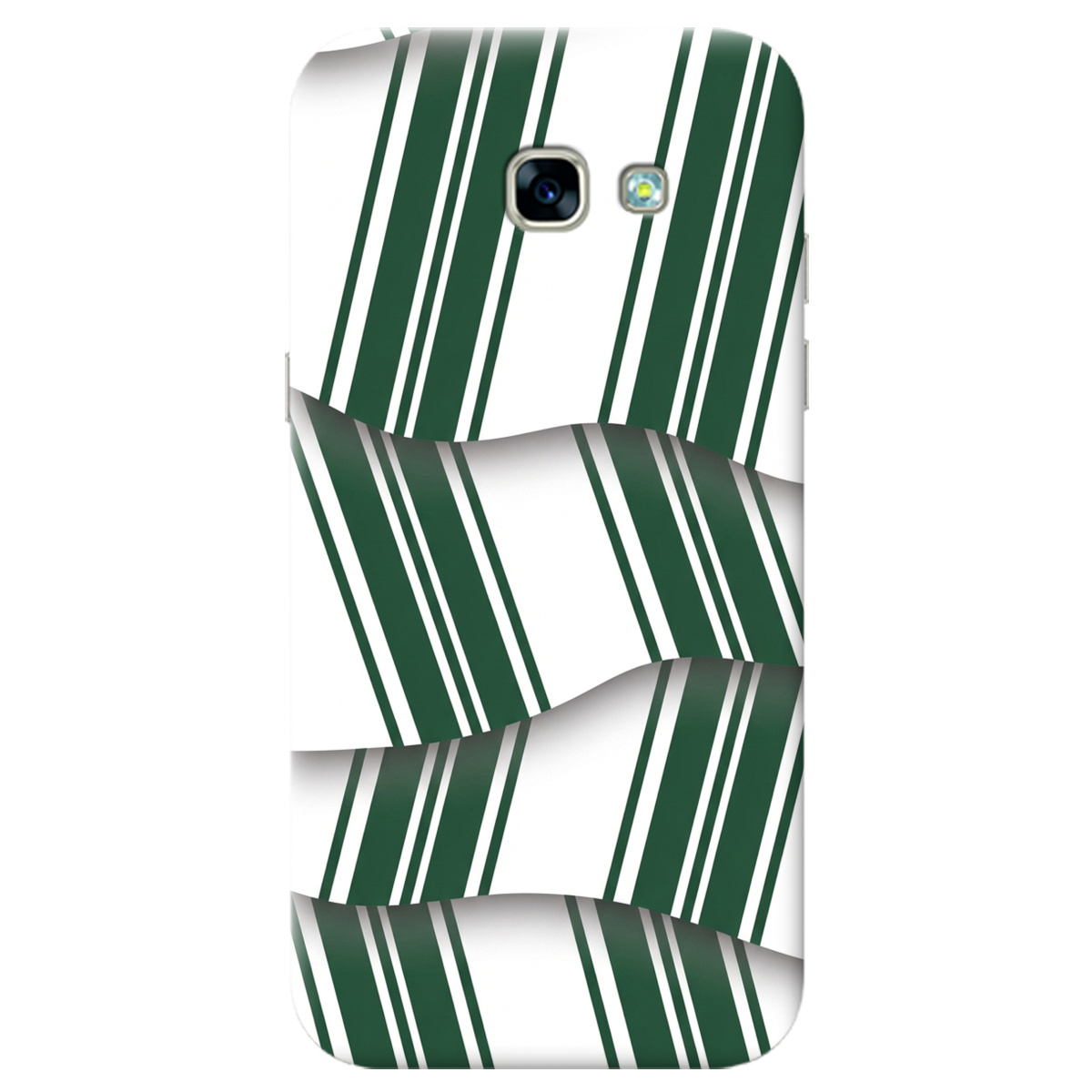 Чохол для Samsung Galaxy A5 2017 прозорий LINE GREEN - фото 1 - Чохли для телефонів