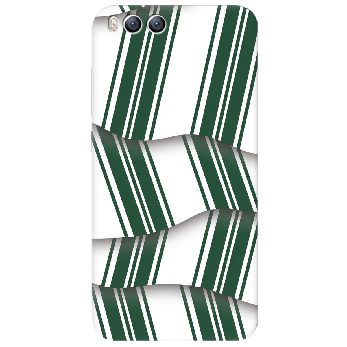 Чохол для Xiaomi Mi 6 прозорий LINE GREEN - фото 1 - Чохли для телефонів