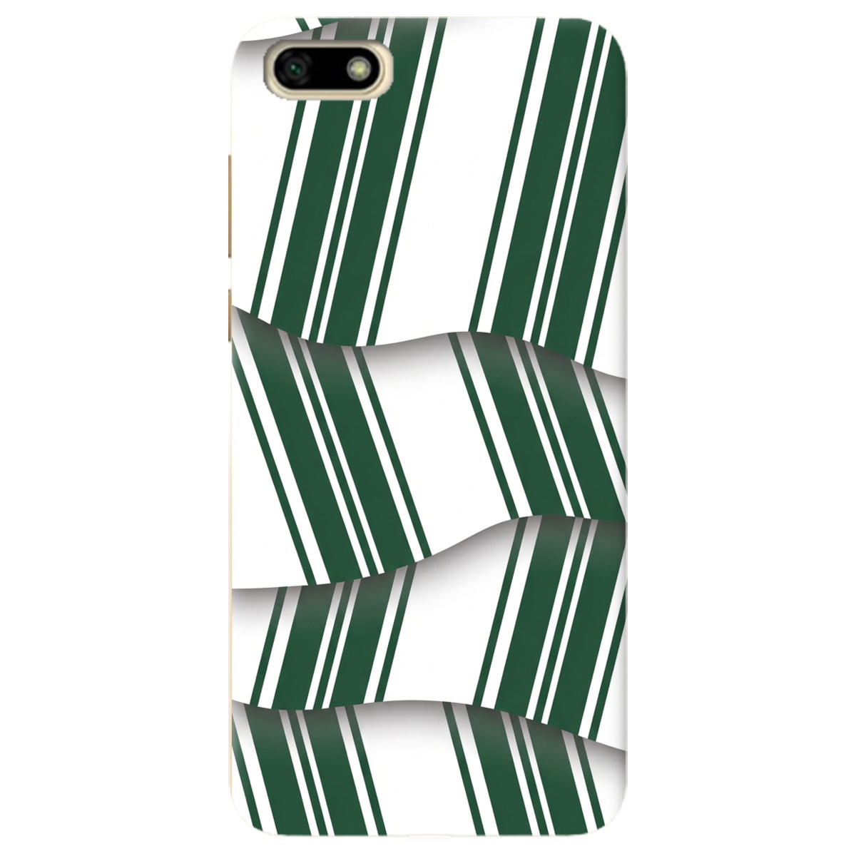 Чохол для Huawei Y5 2018 прозорий LINE GREEN - фото 1 - Чохли для телефонів