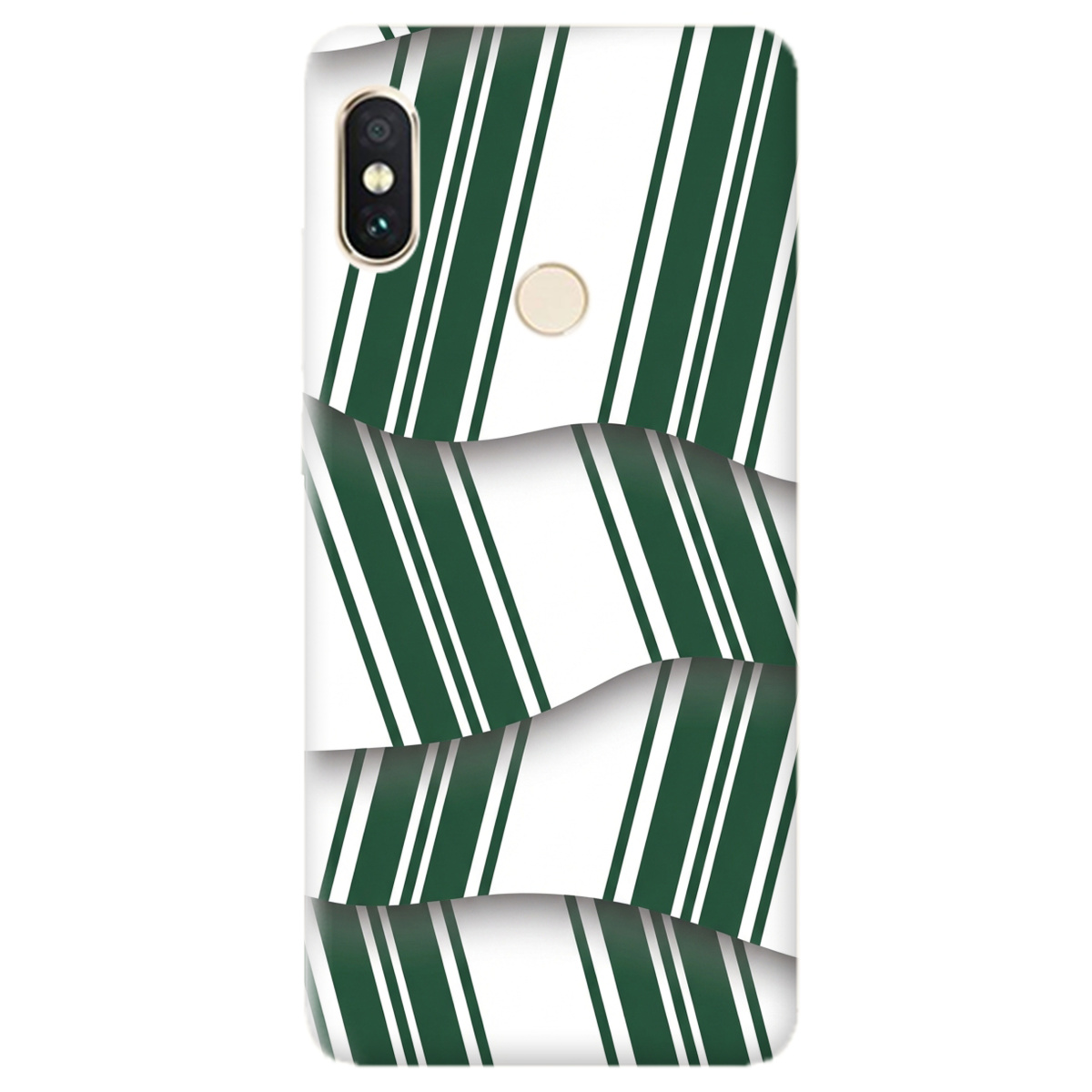 Чохол для Xiaomi Redmi Note 5 прозорий LINE GREEN - фото 1 - Чохли для телефонів