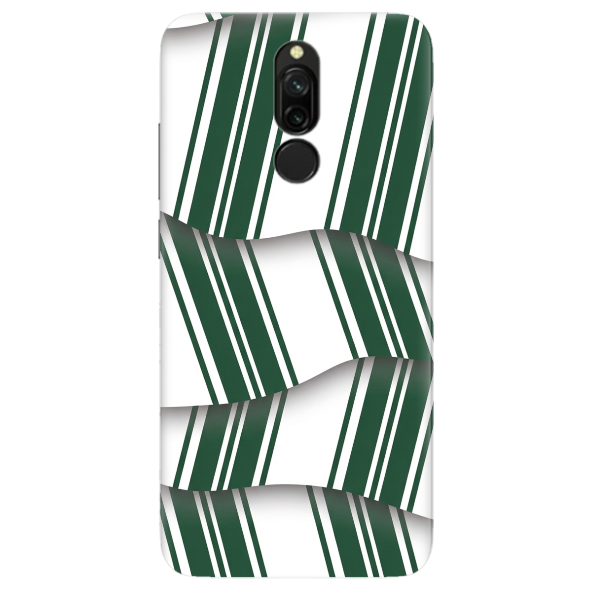 Чохол для Xiaomi Redmi 8 прозорий LINE GREEN - фото 1 - Чохли для телефонів