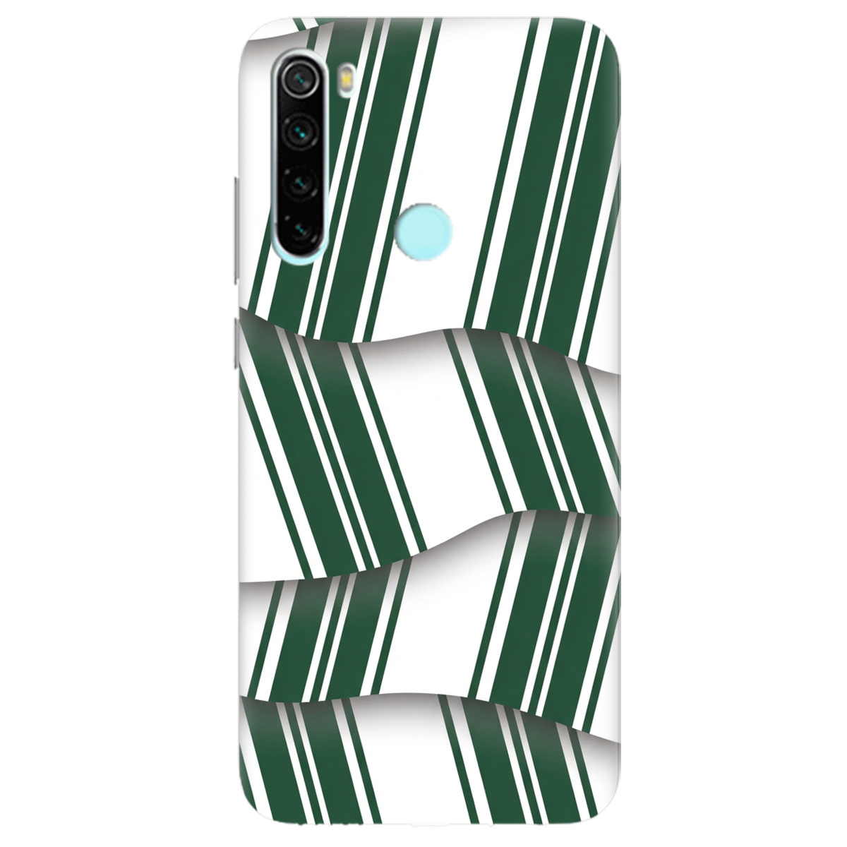 Чохол для Xiaomi Redmi Note 8T прозорий LINE GREEN - фото 1 - Чохли для телефонів