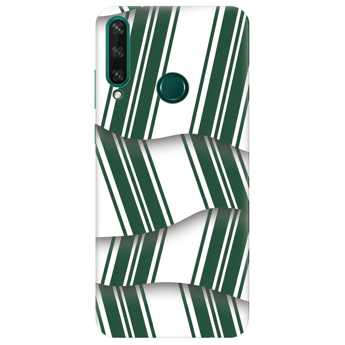 Чохол для Huawei Y6p прозорий LINE GREEN - фото 1 - Чохли для телефонів