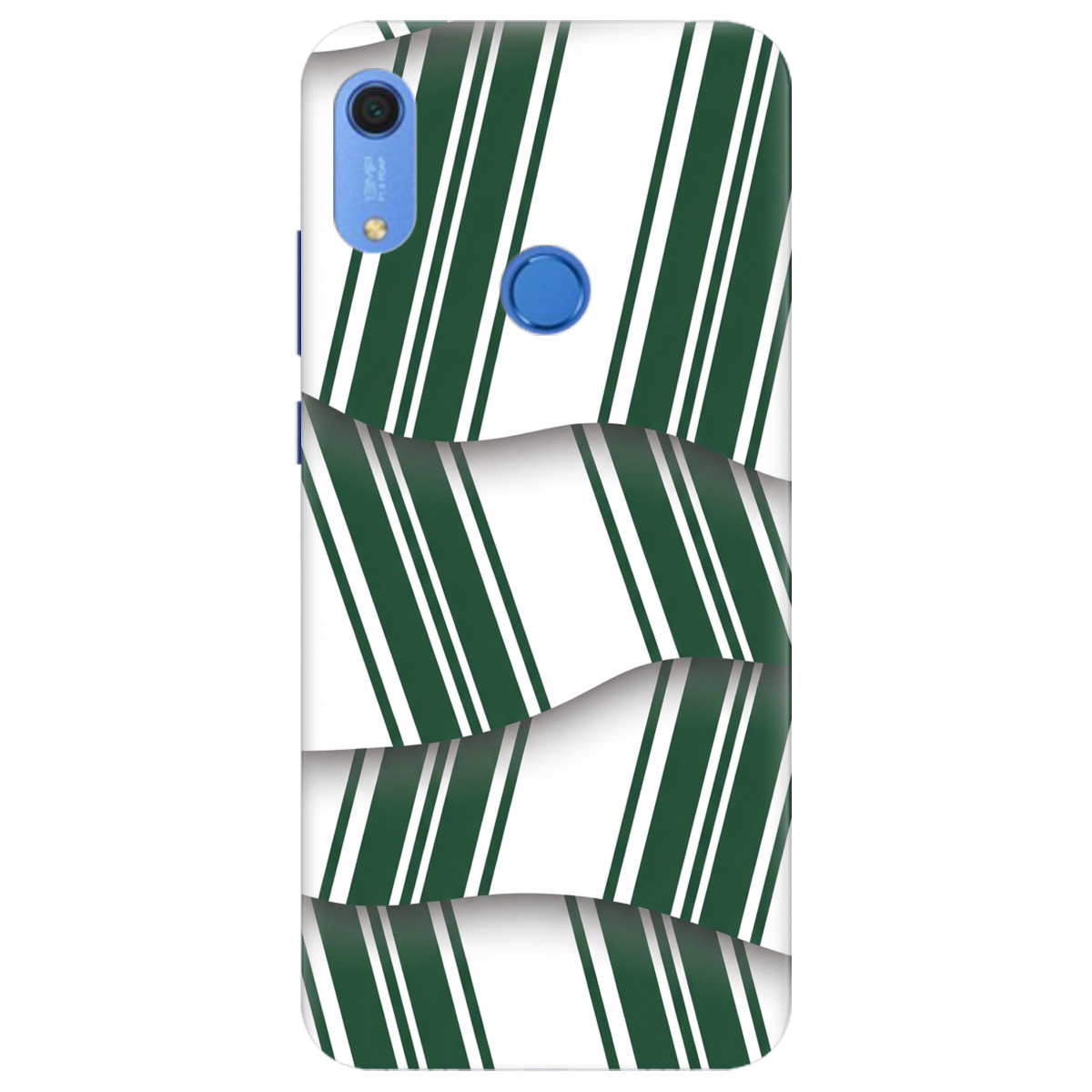 Чохол для Huawei Y6s прозорий LINE GREEN - фото 1 - Чохли для телефонів