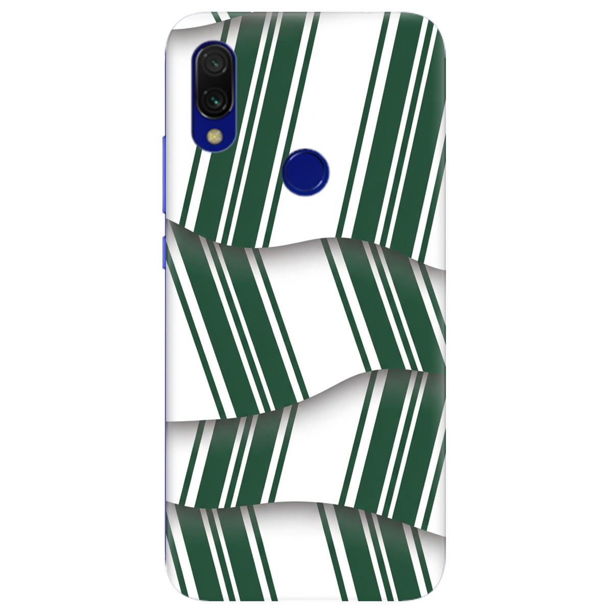 Чохол для Xiaomi Redmi Note 7/7Pro прозорий LINE GREEN - фото 1 - Чохли для телефонів