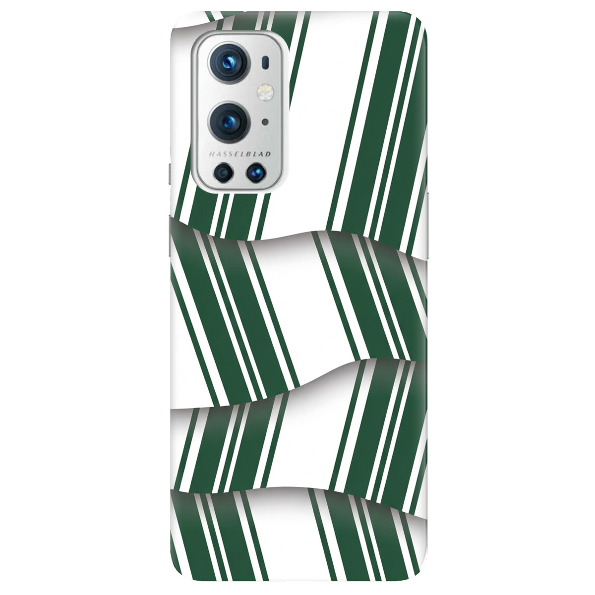 Чохол для OnePlus 9 Pro прозорий LINE GREEN - фото 1 - Чохли для телефонів