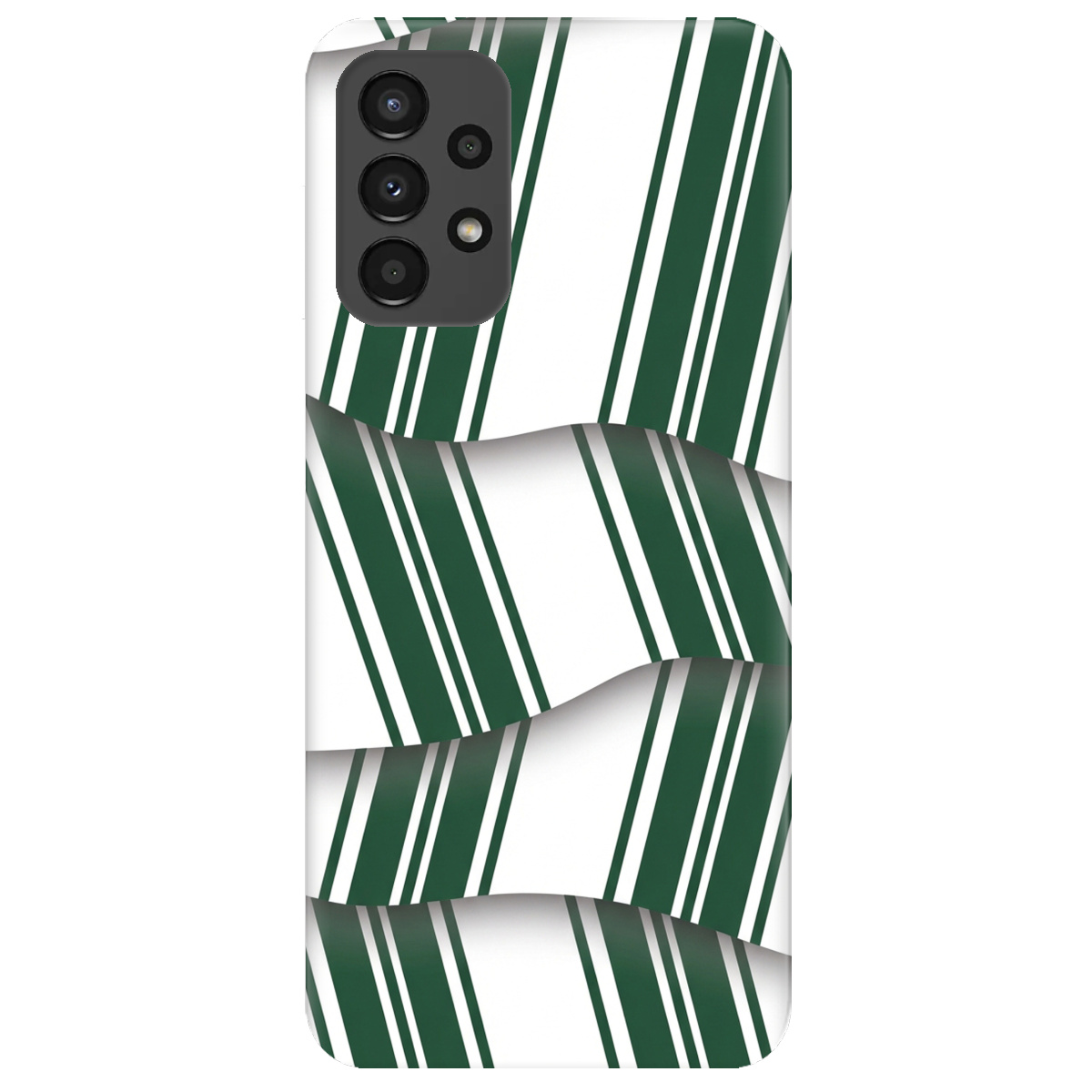 Чохол для Samsung Galaxy A13 4G прозорий LINE GREEN - фото 1 - Чохли для телефонів