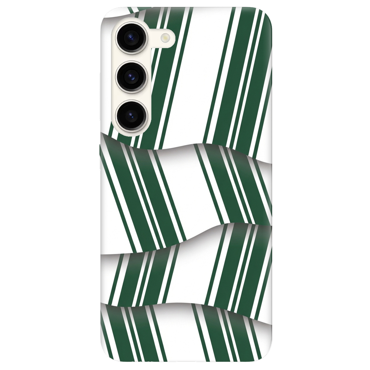 Чохол для Samsung Galaxy S23 Plus прозорий LINE GREEN - фото 1 - Чохли для телефонів