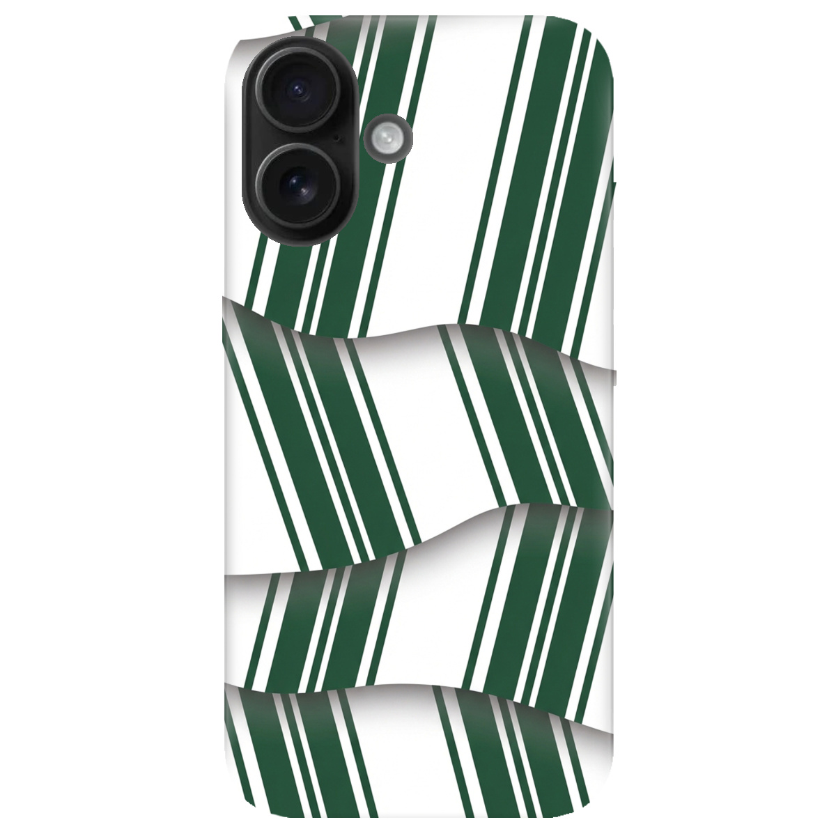 Чохол для Apple iPhone 16 Plus прозорий LINE GREEN - фото 1 - Чохли для телефонів