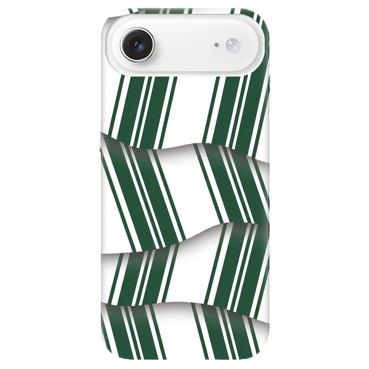 Чехол для Apple iPhone 17 Air прозрачный LINE GREEN - фото 1 - Чехлы для телефонов