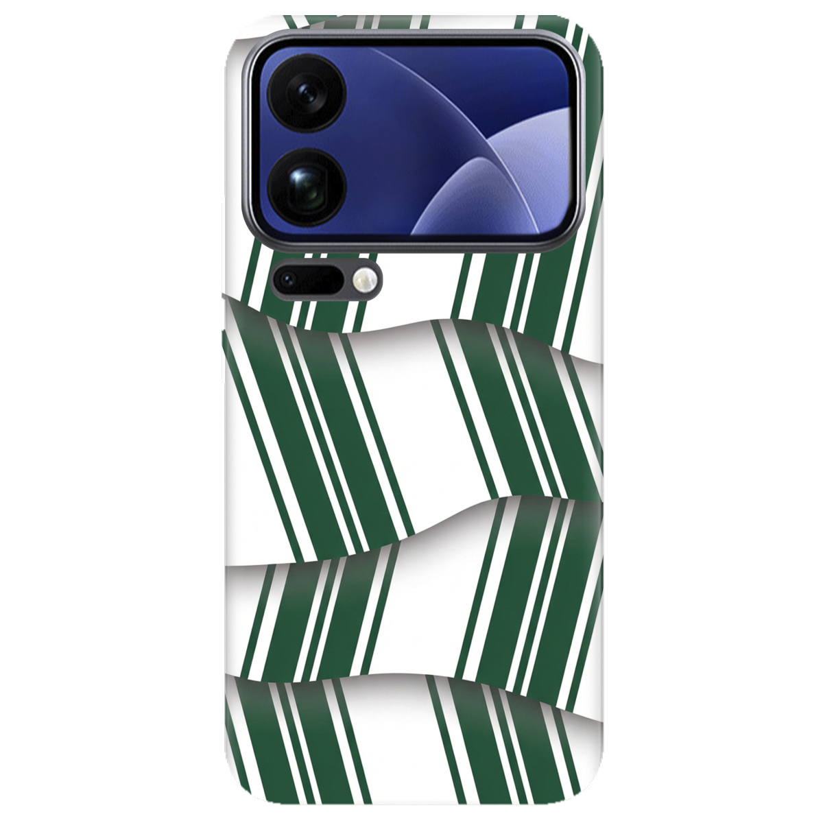 Чохол для Xiaomi 17 Pro прозорий LINE GREEN - фото 1 - Чохли для телефонів