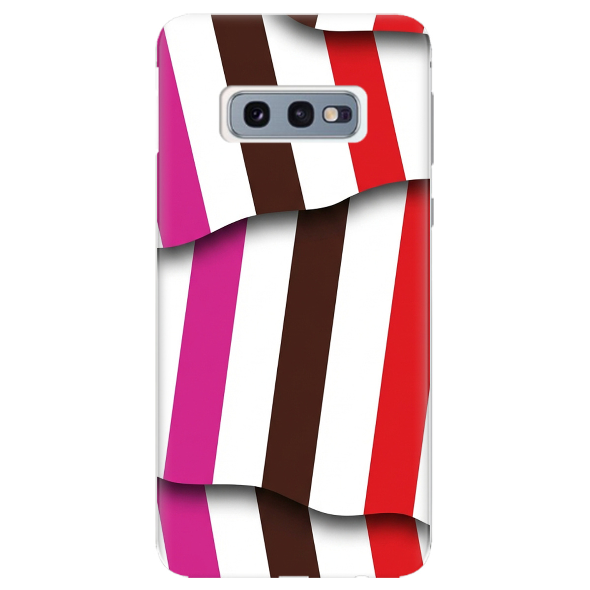 Чохол для Samsung Galaxy S10e прозорий COLORFUL LINES - фото 1 - Чохли для телефонів