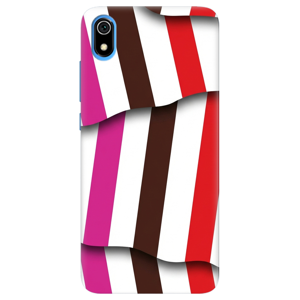 Чохол для Xiaomi Redmi 7A прозорий COLORFUL LINES - фото 1 - Чохли для телефонів