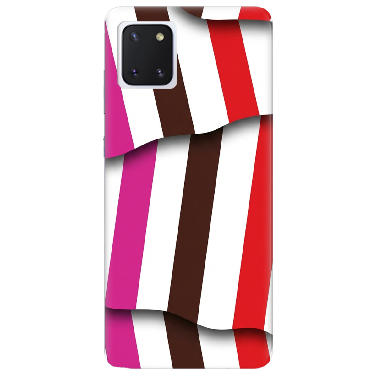 Чохол для Samsung Galaxy Note 10 Lite прозорий COLORFUL LINES - фото 1 - Чохли для телефонів