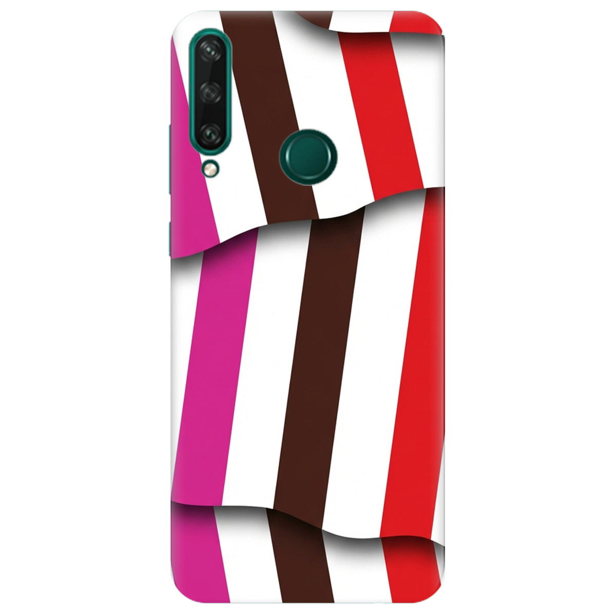 Чохол для Huawei Y6p прозорий COLORFUL LINES - фото 1 - Чохли для телефонів