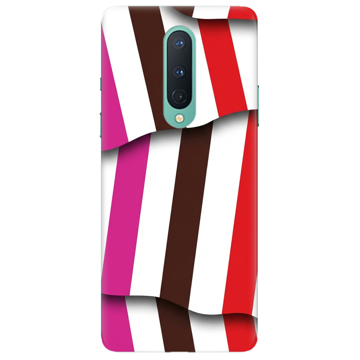 Чохол для OnePlus 8 прозорий COLORFUL LINES - фото 1 - Чохли для телефонів