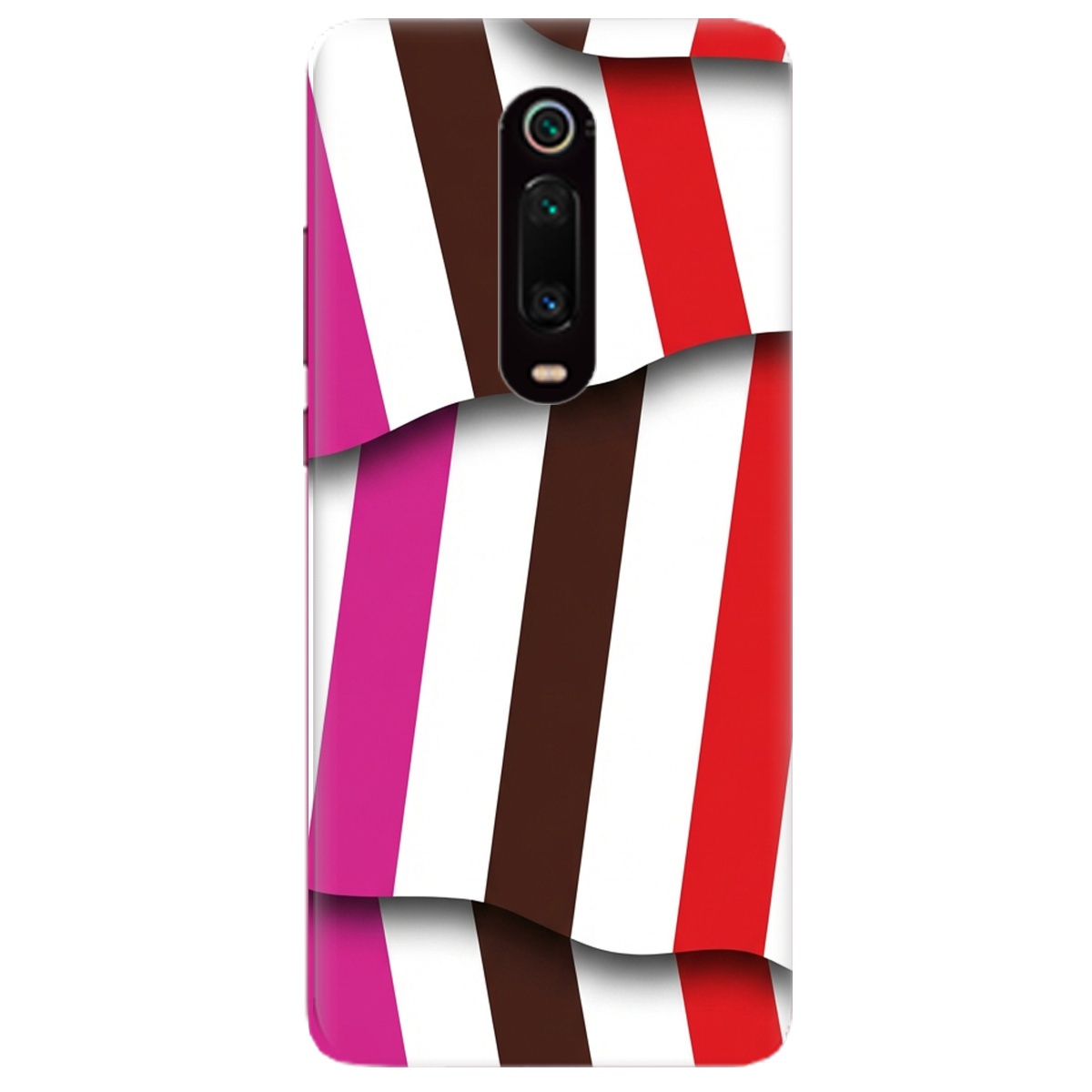 Чохол для Xiaomi Mi 9T прозорий COLORFUL LINES - фото 1 - Чохли для телефонів