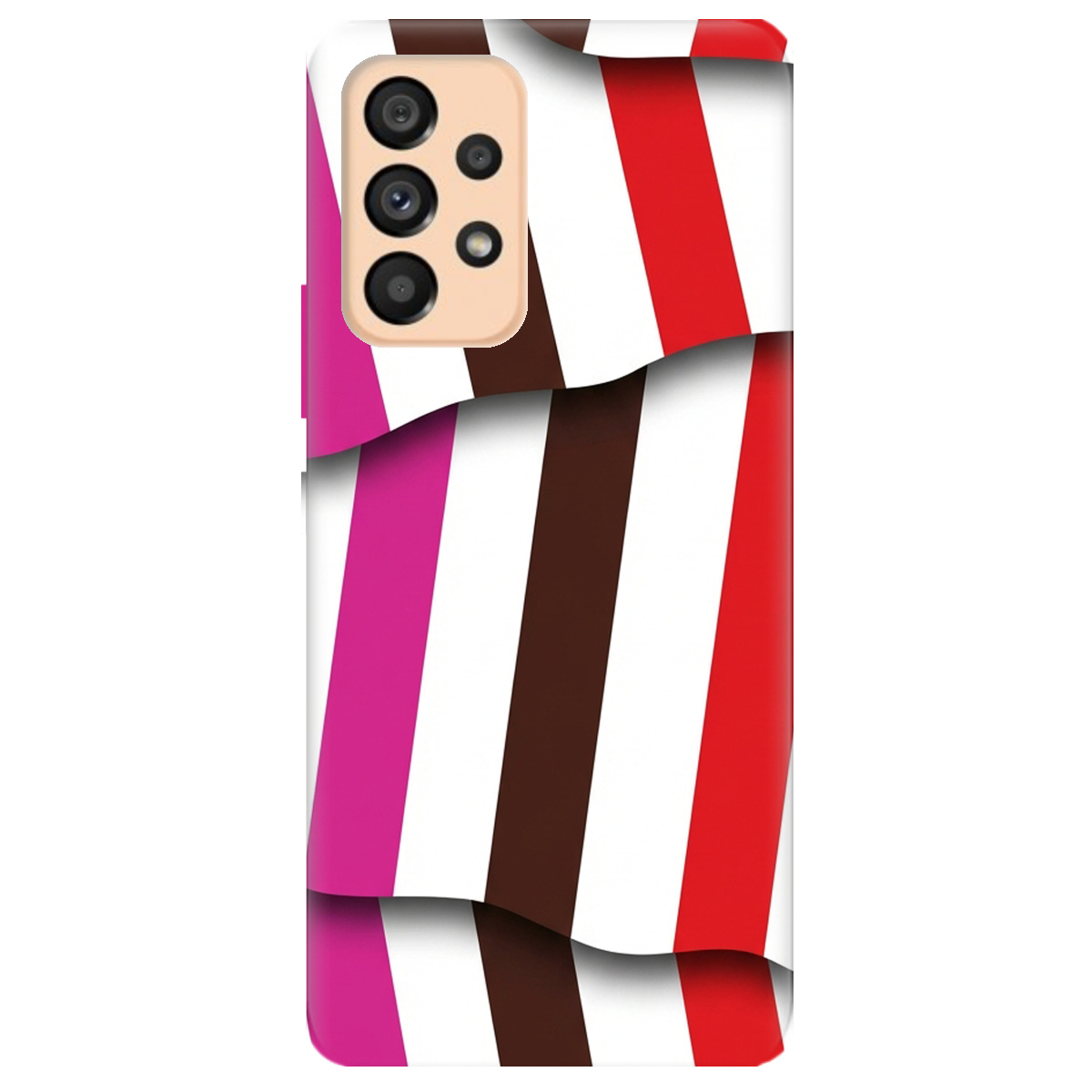 Чохол для Samsung Galaxy A53 прозорий COLORFUL LINES - фото 1 - Чохли для телефонів