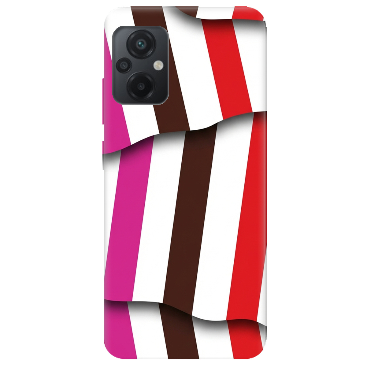 Чохол для Xiaomi Poco M5 прозорий COLORFUL LINES - фото 1 - Чохли для телефонів