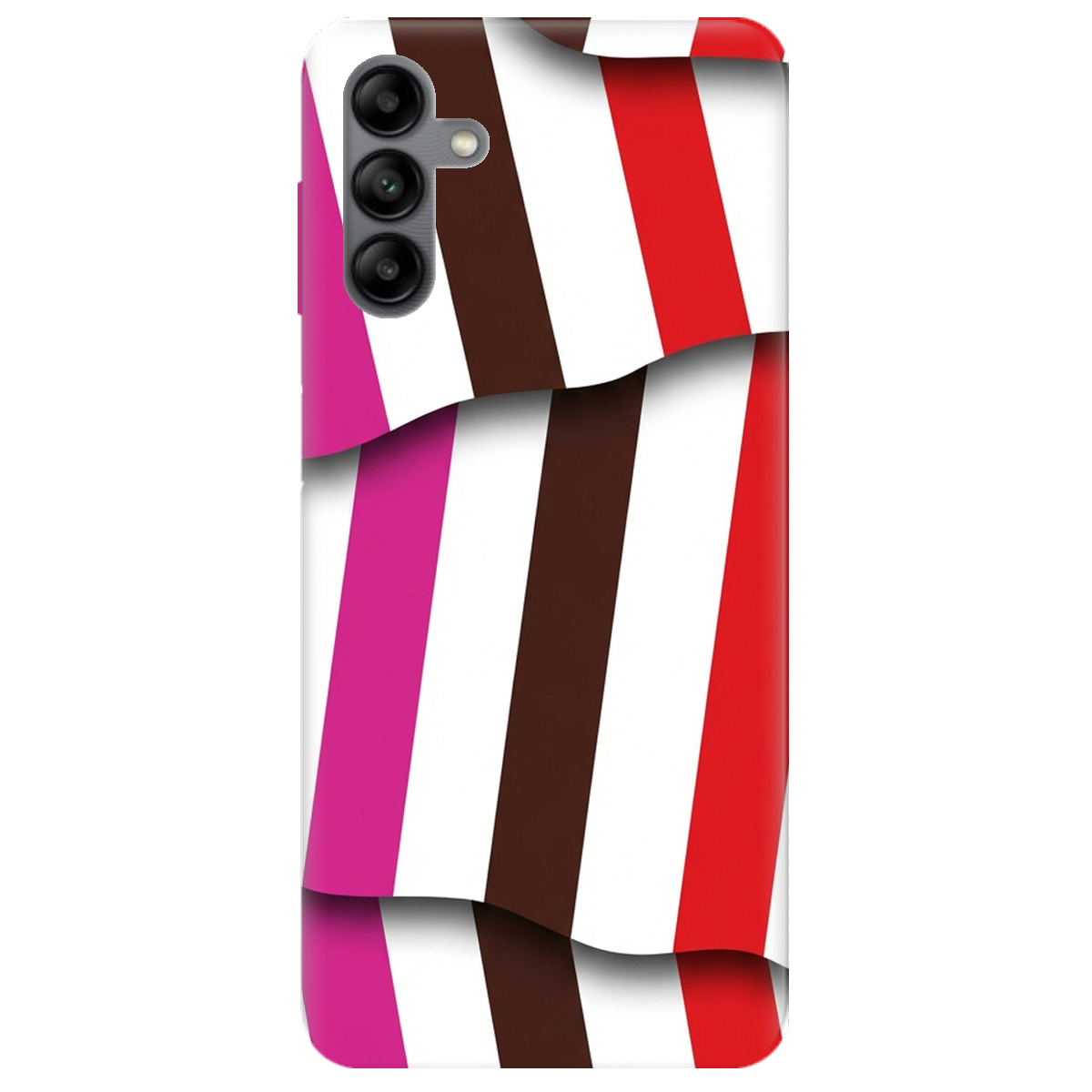 Чохол для Samsung Galaxy A04s прозорий COLORFUL LINES - фото 1 - Чохли для телефонів