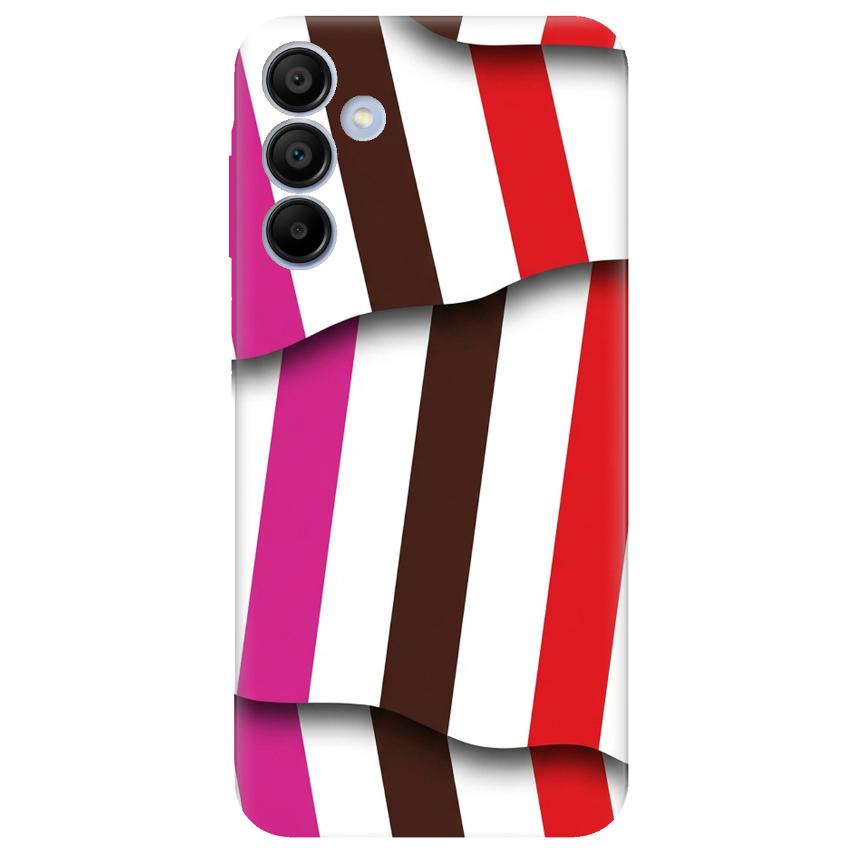 Чохол для Samsung Galaxy A15 прозорий COLORFUL LINES - фото 1 - Чохли для телефонів