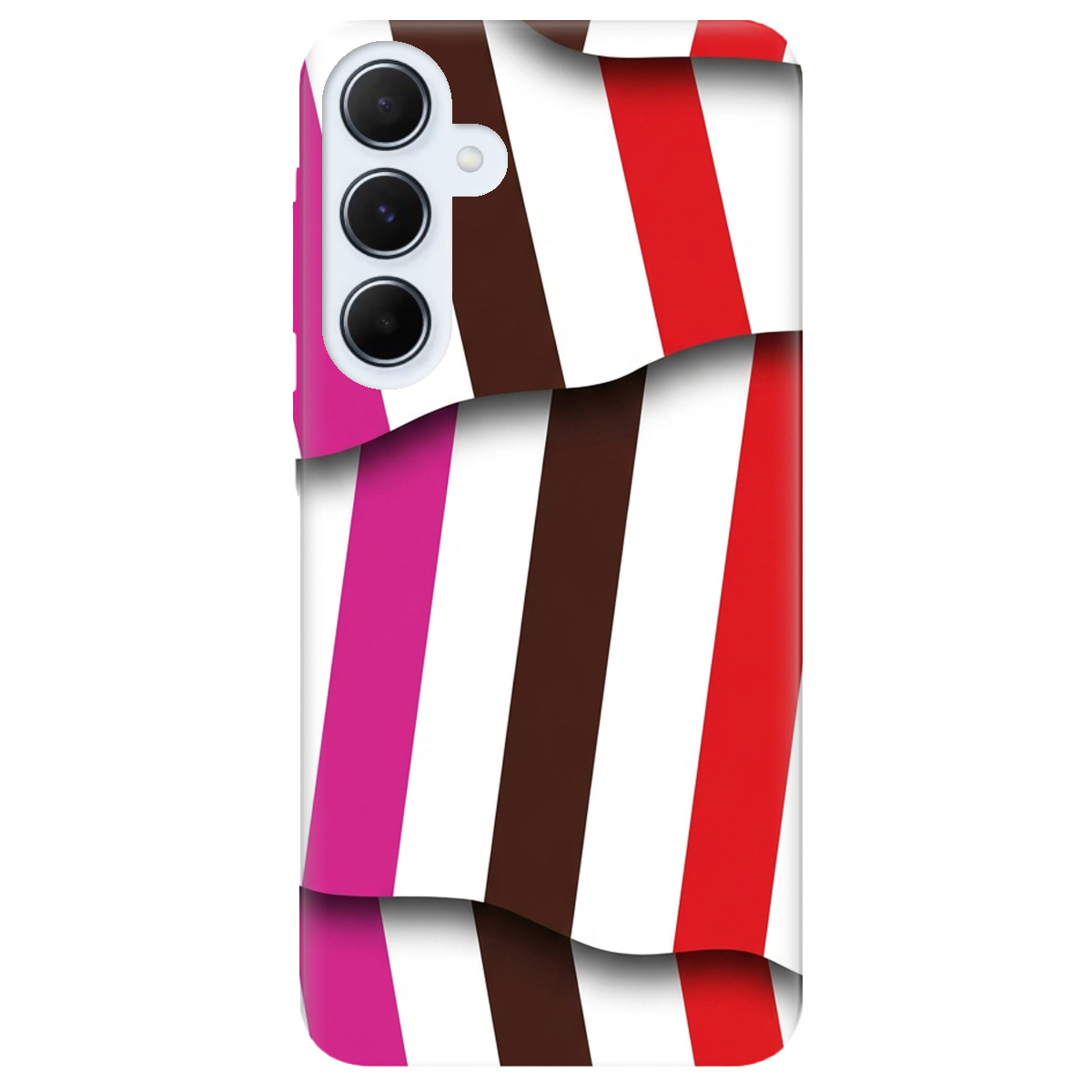 Чохол для Samsung Galaxy A55 прозорий COLORFUL LINES - фото 1 - Чохли для телефонів