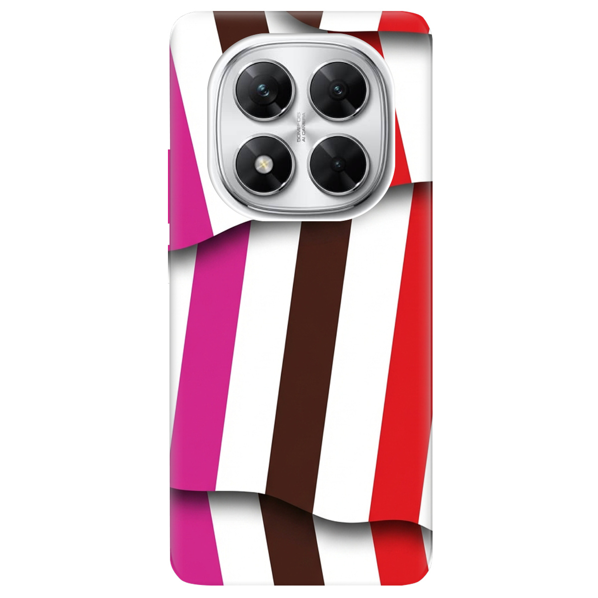 Чохол для Xiaomi Poco X7 прозорий COLORFUL LINES - фото 1 - Чохли для телефонів