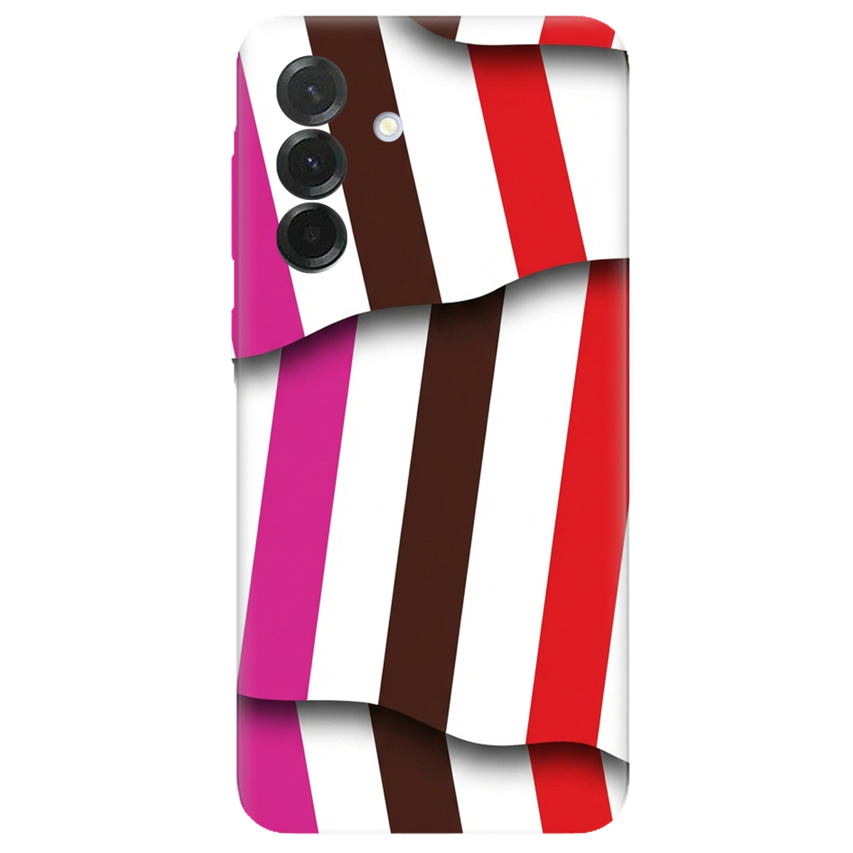 Чехол для Samsung Galaxy A37 5G прозрачный COLORFUL LINES - фото 1 - Чехлы для телефонов