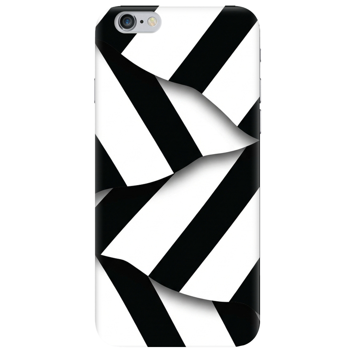 Чехол для Apple iPhone 6 Plus / 6S Plus прозрачный LINE BLACK - фото 1 - Чехлы для телефонов