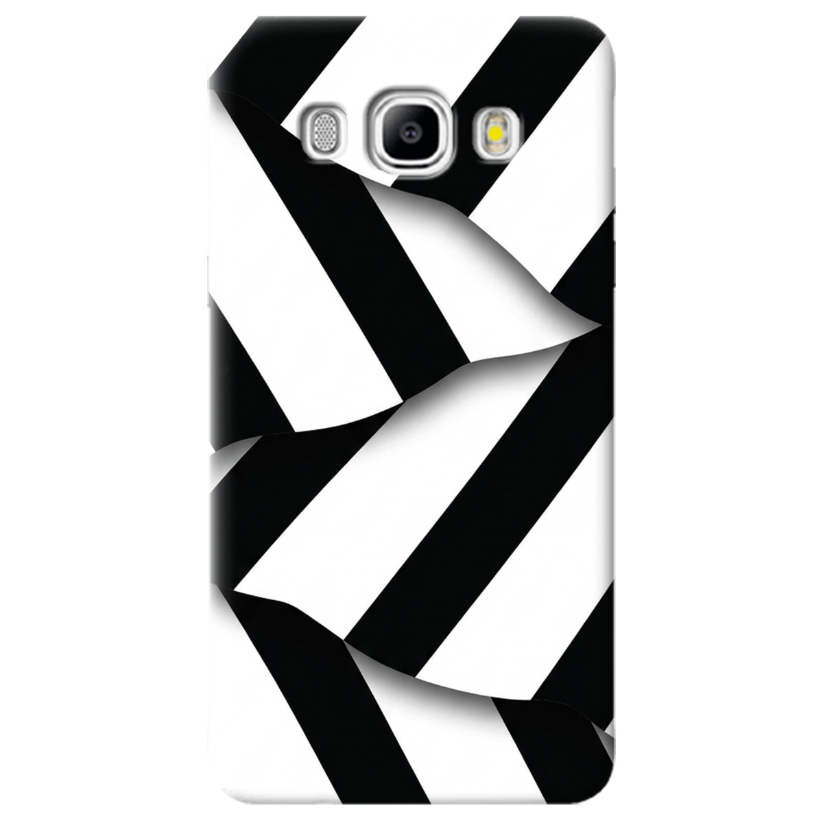 Чохол для Samsung Galaxy J5 2016 прозорий LINE BLACK - фото 1 - Чохли для телефонів