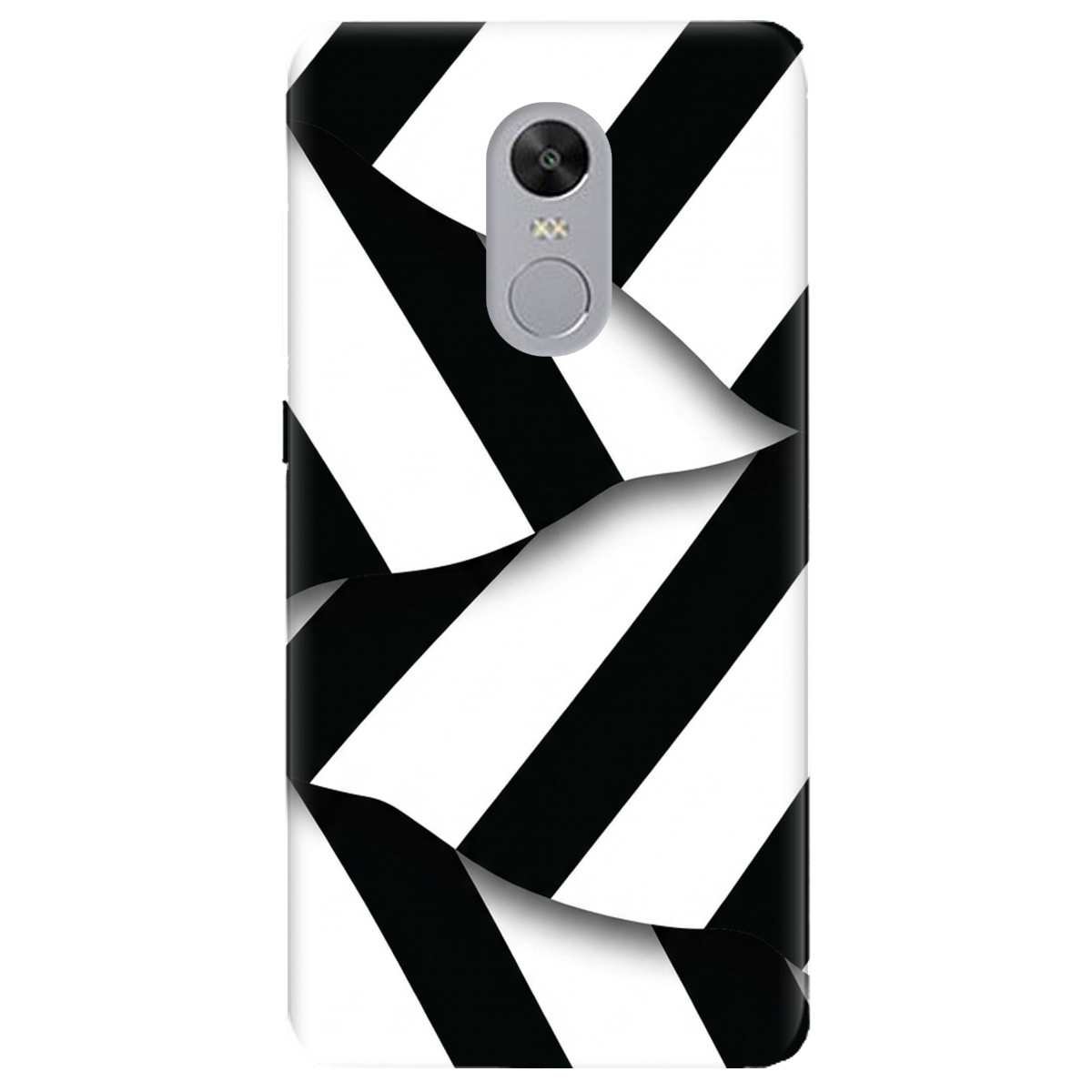 Чохол для Xiaomi Redmi 5 Plus прозорий LINE BLACK - фото 1 - Чохли для телефонів