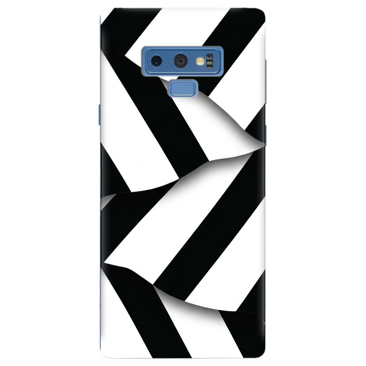 Чохол для Samsung Galaxy Note 9 прозорий LINE BLACK - фото 1 - Чохли для телефонів