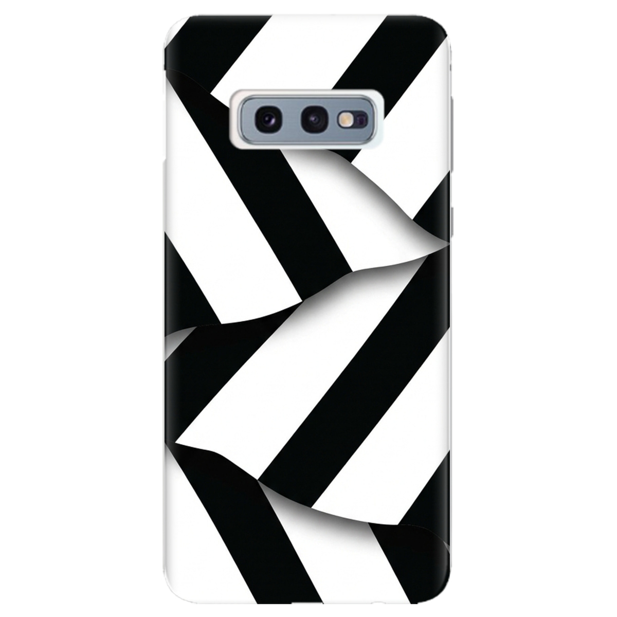 Чохол для Samsung Galaxy S10e прозорий LINE BLACK - фото 1 - Чохли для телефонів