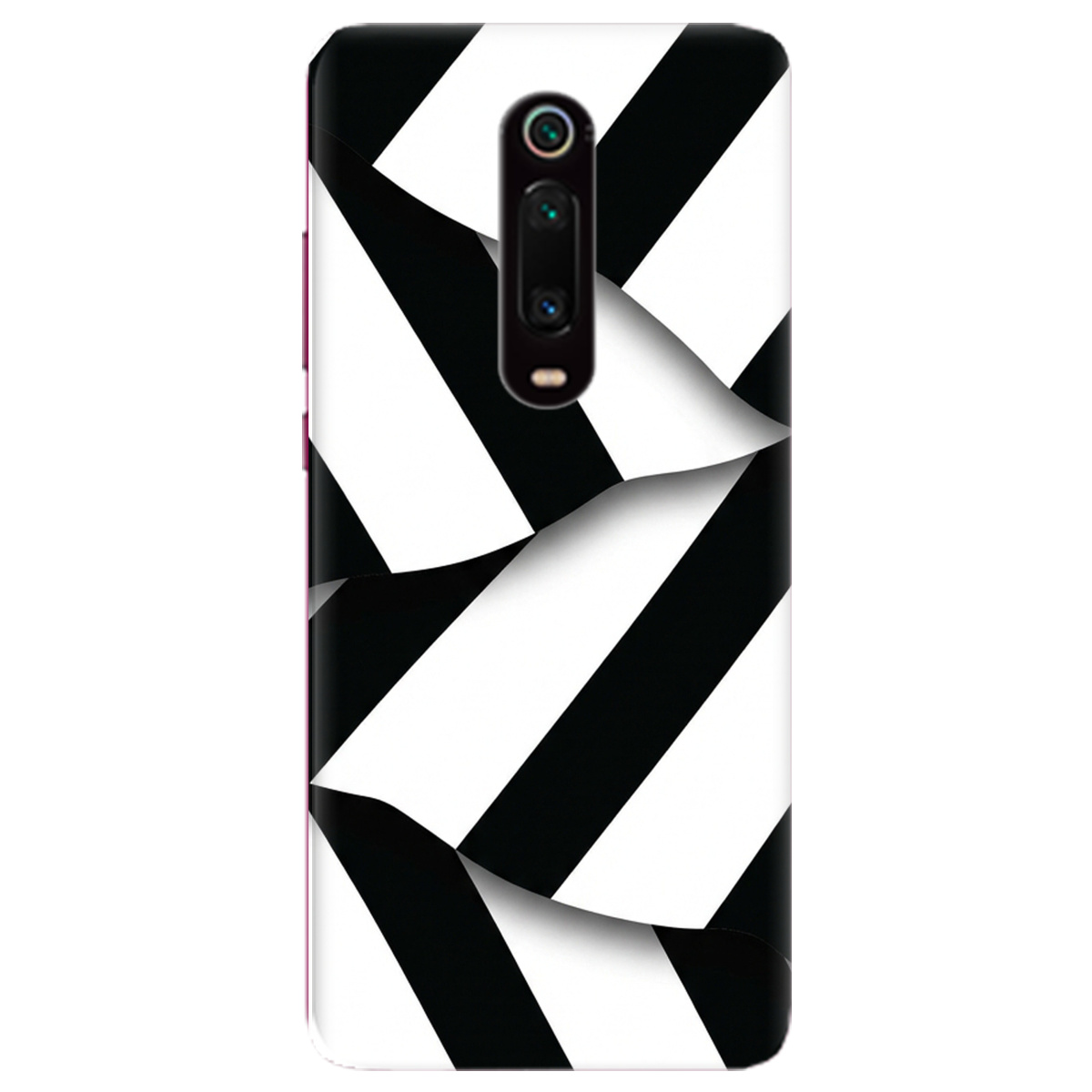 Чохол для Xiaomi Mi 9T Pro прозорий LINE BLACK - фото 1 - Чохли для телефонів