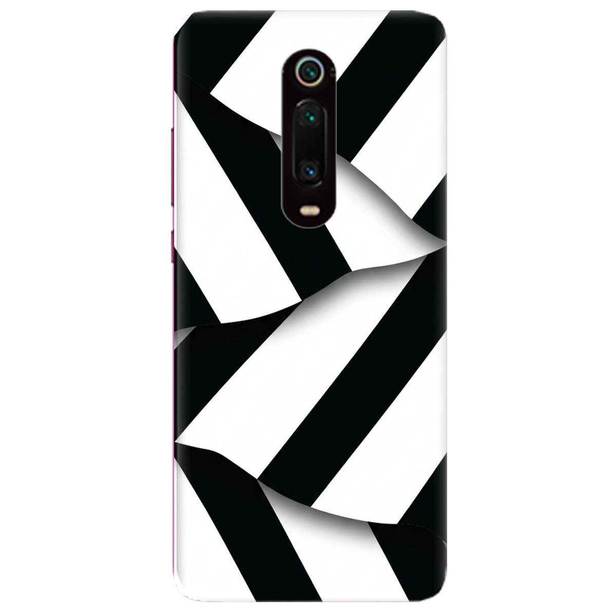 Чехол для Xiaomi Mi 9T прозрачный LINE BLACK - фото 1 - Чехлы для телефонов